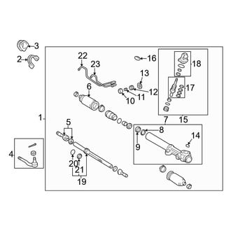 Toyota OE - Steering Gear & Linkage (Power Steering)
