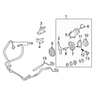 Toyota OE - Front Power Steering Control Valve