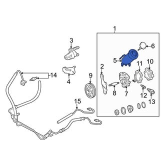 Toyota OE - Power Steering Reservoir