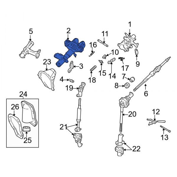 Steering Column Tube