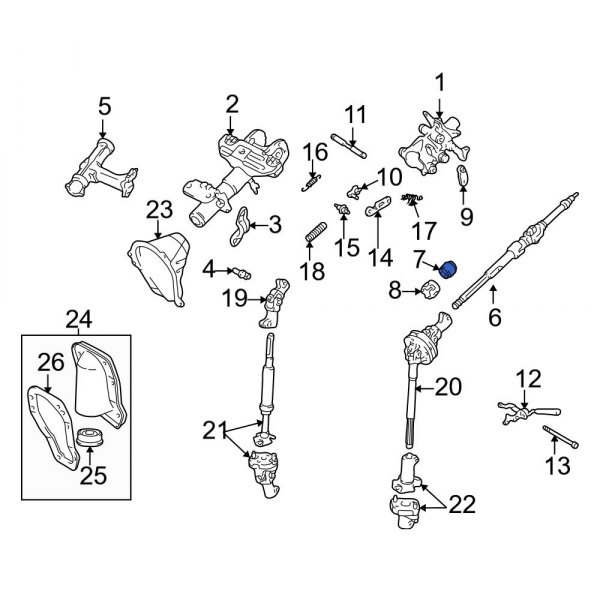 Steering Column Spacer