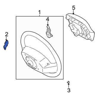 Toyota OE - Right Steering Wheel Plug