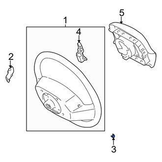 Toyota OE - Right Steering Wheel Plug