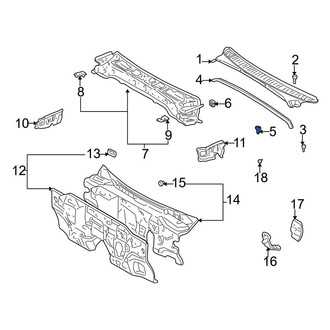 Toyota OE - Cowl Cover Grommet
