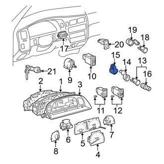 Toyota OE - Instrument Panel Cover