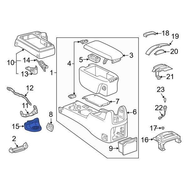 Console Cup Holder