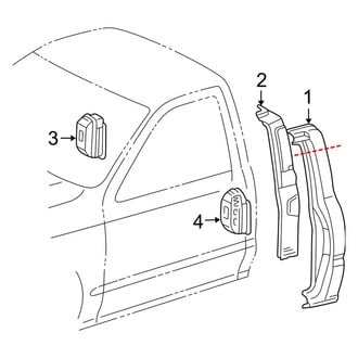 Toyota OE - Cab - Side Panel & Components (Base Regular Cab)