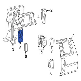 Toyota OE - Left Lower Inner Uniside