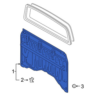 Toyota OE - Rear Truck Cab Back Panel