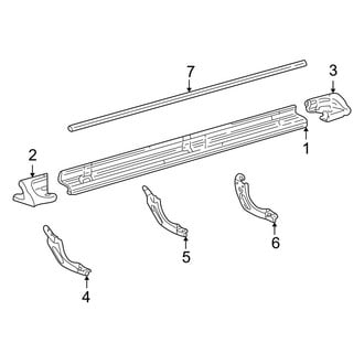 Toyota OE - Cab - Exterior Trim (Double Cab)