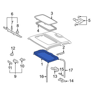 Toyota OE - Sunroof Frame
