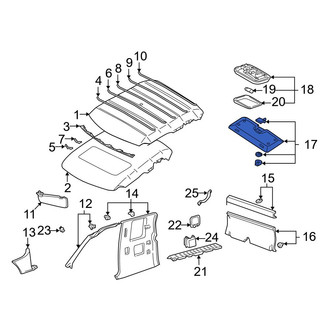 Toyota OE - Sunroof Cover