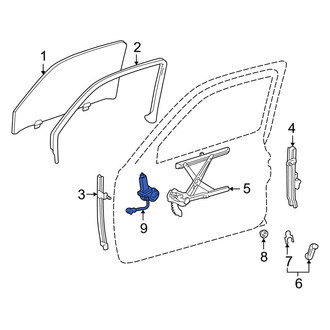 Toyota OE - Front Left Window Motor