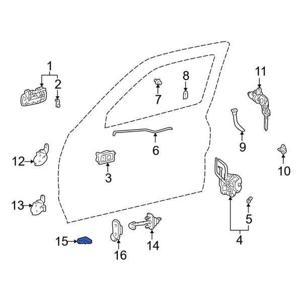 Door Check Cover