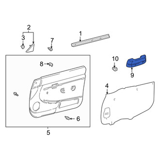 Toyota OE - Front Door Armrest