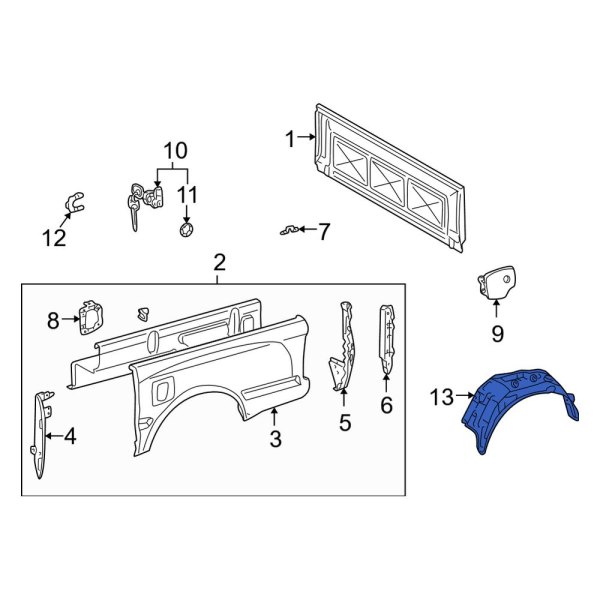 Wheel Housing Side Panel