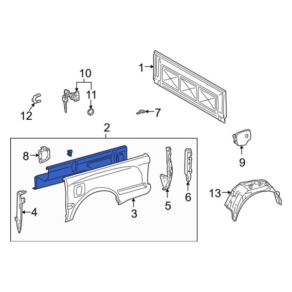 Truck Bed Panel