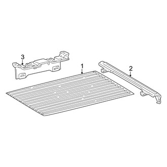 Toyota OE - Pick Up Box - Floor (Double Cab)