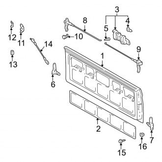 2003 Toyota Tacoma OEM Body & Exterior Parts | CARiD