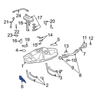 Toyota OE - Fuel Tank Skid Plate