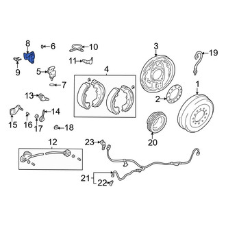 Toyota OE - Brake Proportioning Valve Bracket