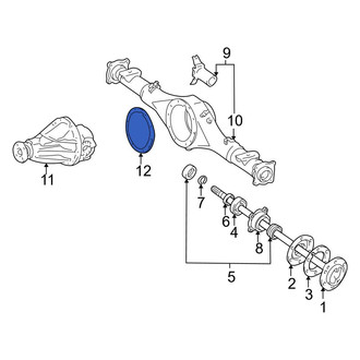 Toyota OE - Axle Housing Cover Gasket