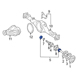 Toyota OE - Front Right Drive Axle Shaft Seal