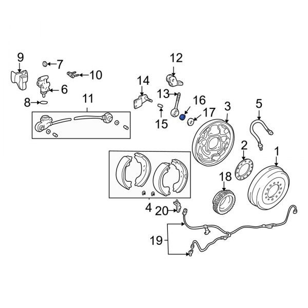 Leaf Spring Shackle Bushing