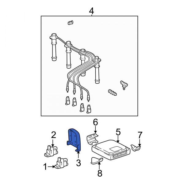 Ignition Coil Mounting Bracket