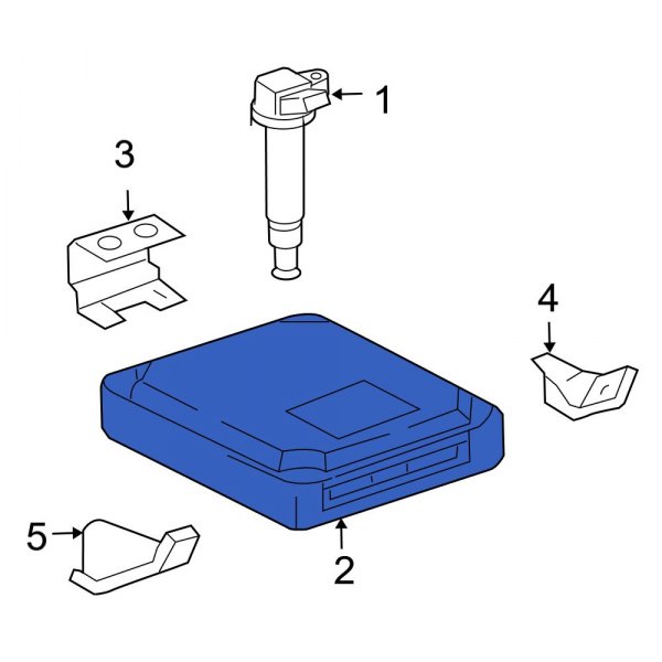 Toyota OE 896610Y06184 Engine Control Module (ECM)