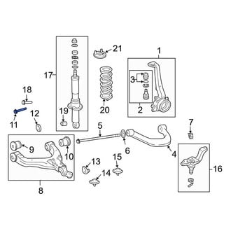 Toyota OE - Lower Suspension Control Arm Bolt