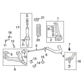 Toyota OE - Lateral Arm Nut