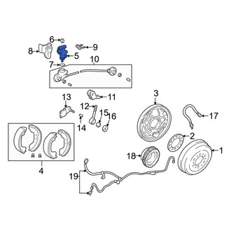 Toyota OE - Rear Brake Proportioning Valve