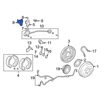 Toyota OE - Brake Proportioning Valve Bracket