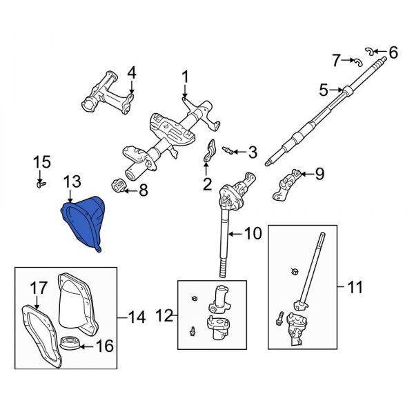 Steering Coupling Boot