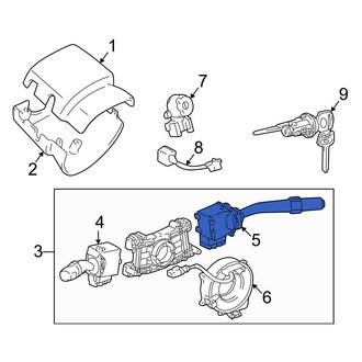 Toyota OE - Wiper Switch