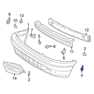 Toyota OE - Bumper Cover Screw