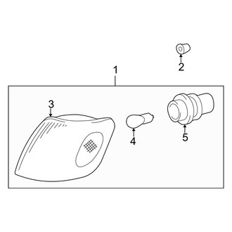 Toyota OE - Front Lamps - Signal Lamps