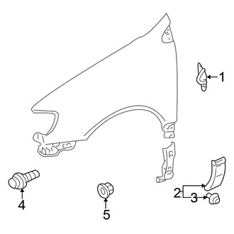 Toyota OE - Fender - Exterior Trim
