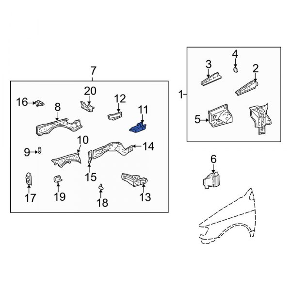 Frame Side Member Reinforcement