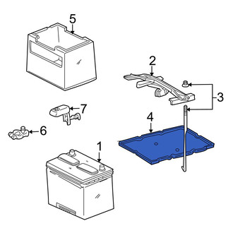Toyota OE - Battery Tray