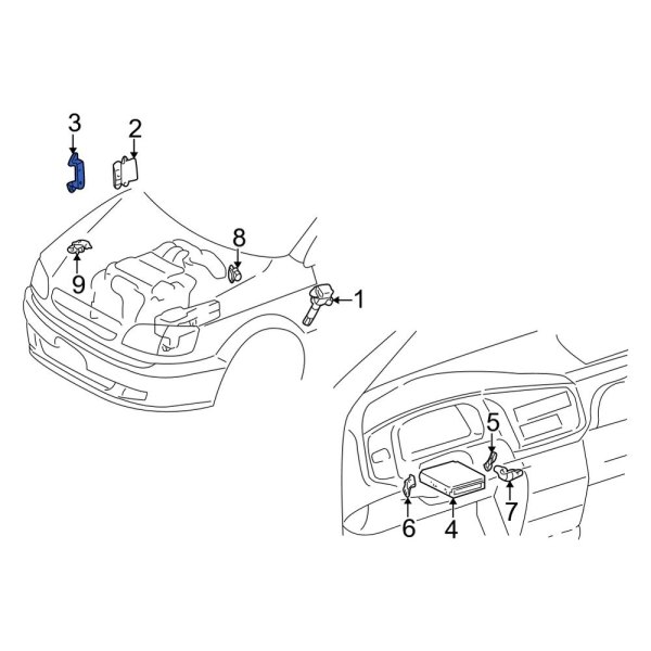 Ignition Control Module Bracket