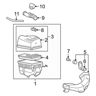 Toyota OE - Engine / Transaxle - Air Intake