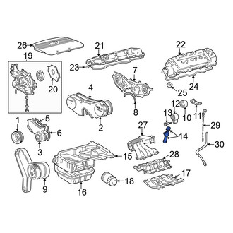 Toyota OE - Engine Timing Belt Tensioner