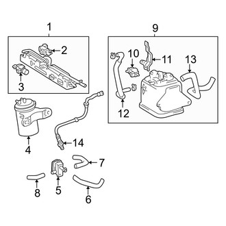 Toyota OE - Emission System - Emission Components