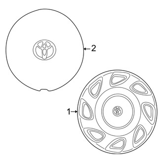 Toyota OE - Wheels - Covers & Trim