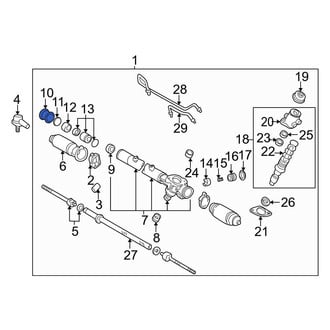 Toyota OE - Rack and Pinion Grommet