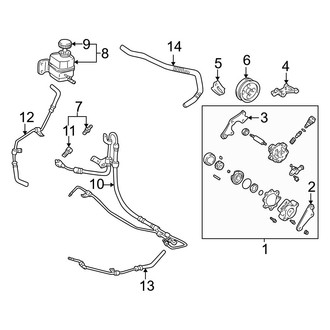 Toyota OE - Steering Gear & Linkage - Pump & Hoses