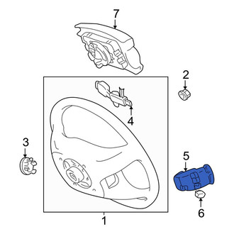 Toyota OE - Steering Wheel Radio Controls