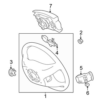 Toyota OE - Steering Wheel & Trim